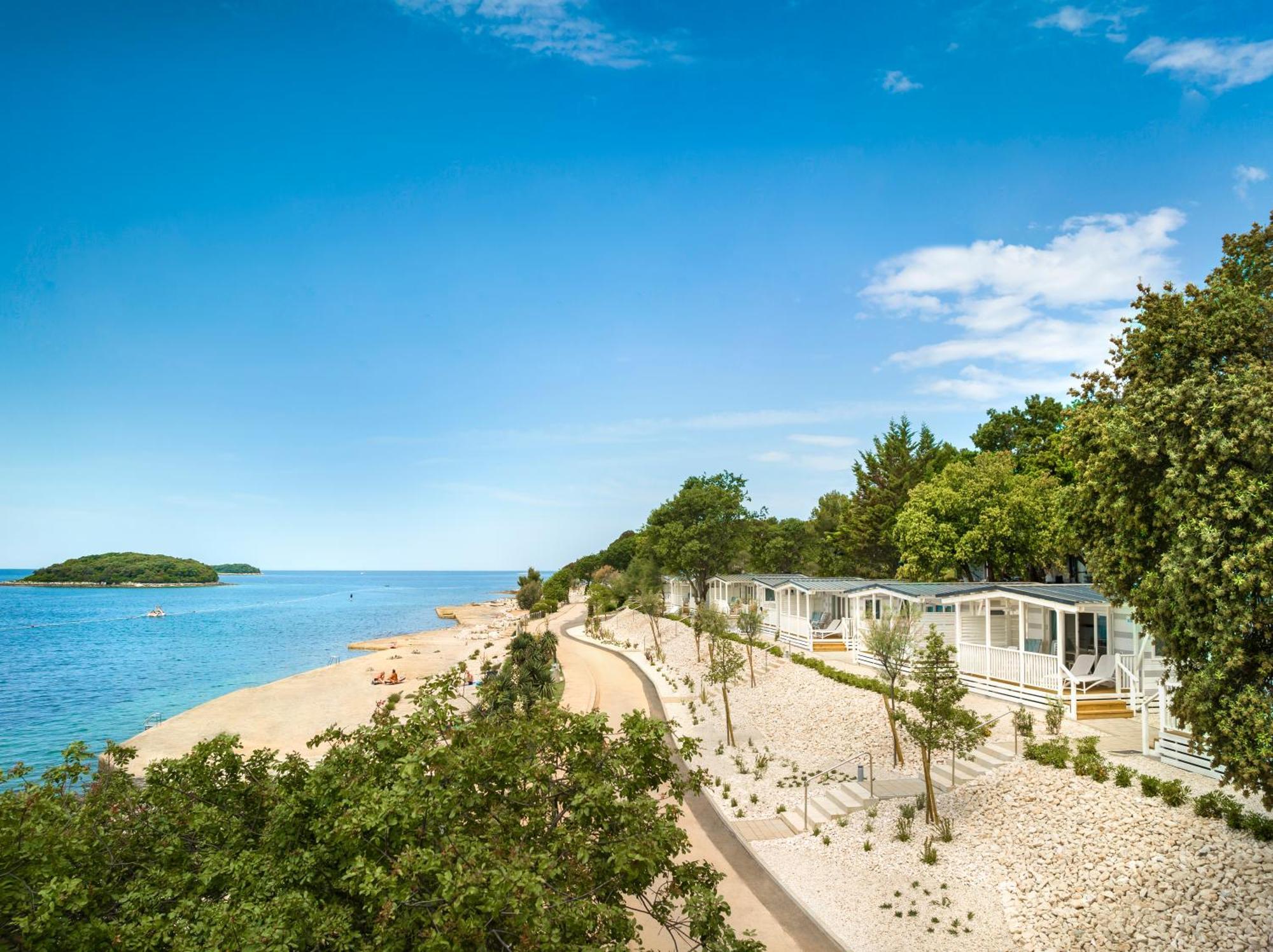 Maistra Camping Valkanela Mobile Homes Фунтана Экстерьер фото