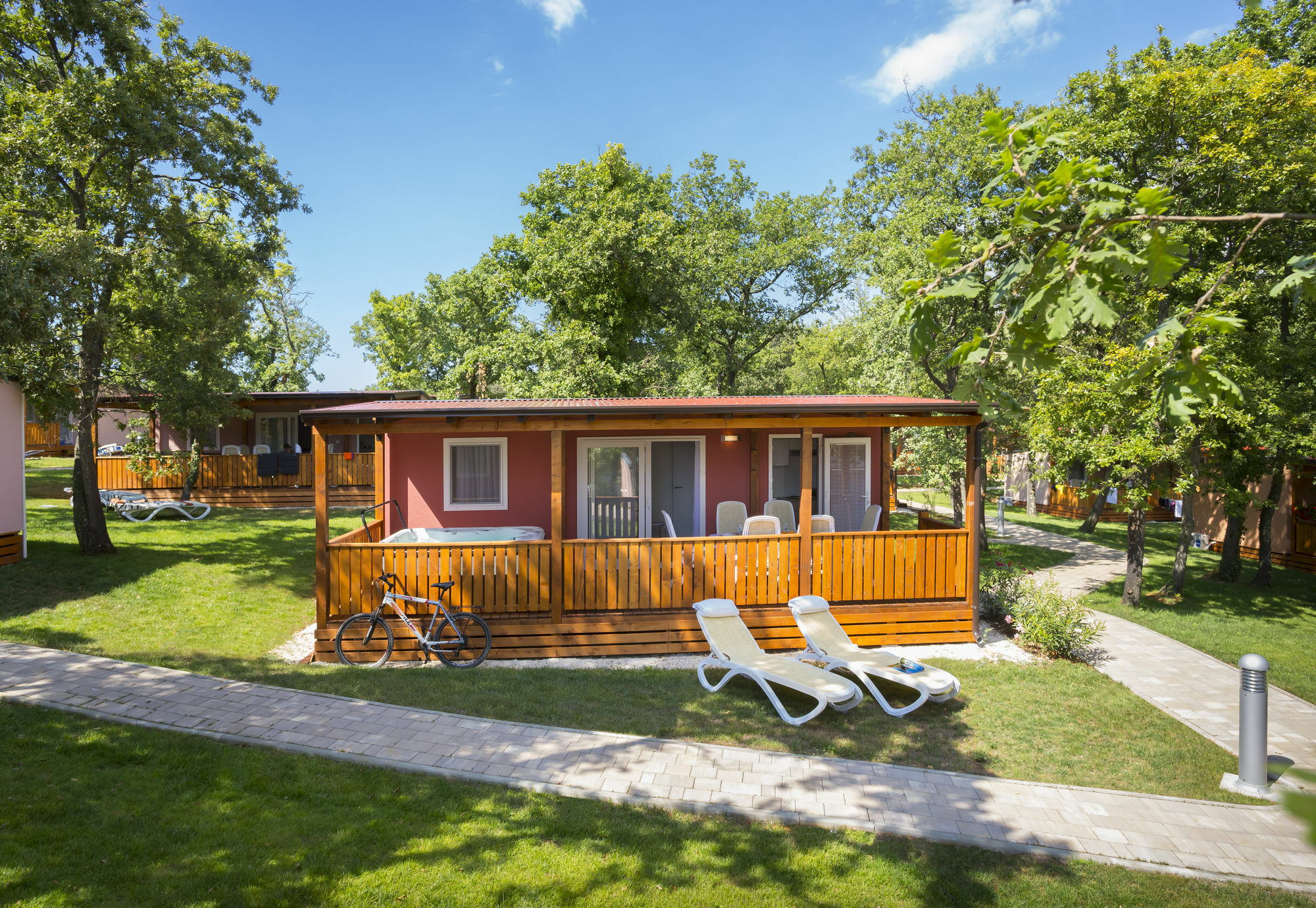 Maistra Camping Valkanela Mobile Homes Фунтана Экстерьер фото