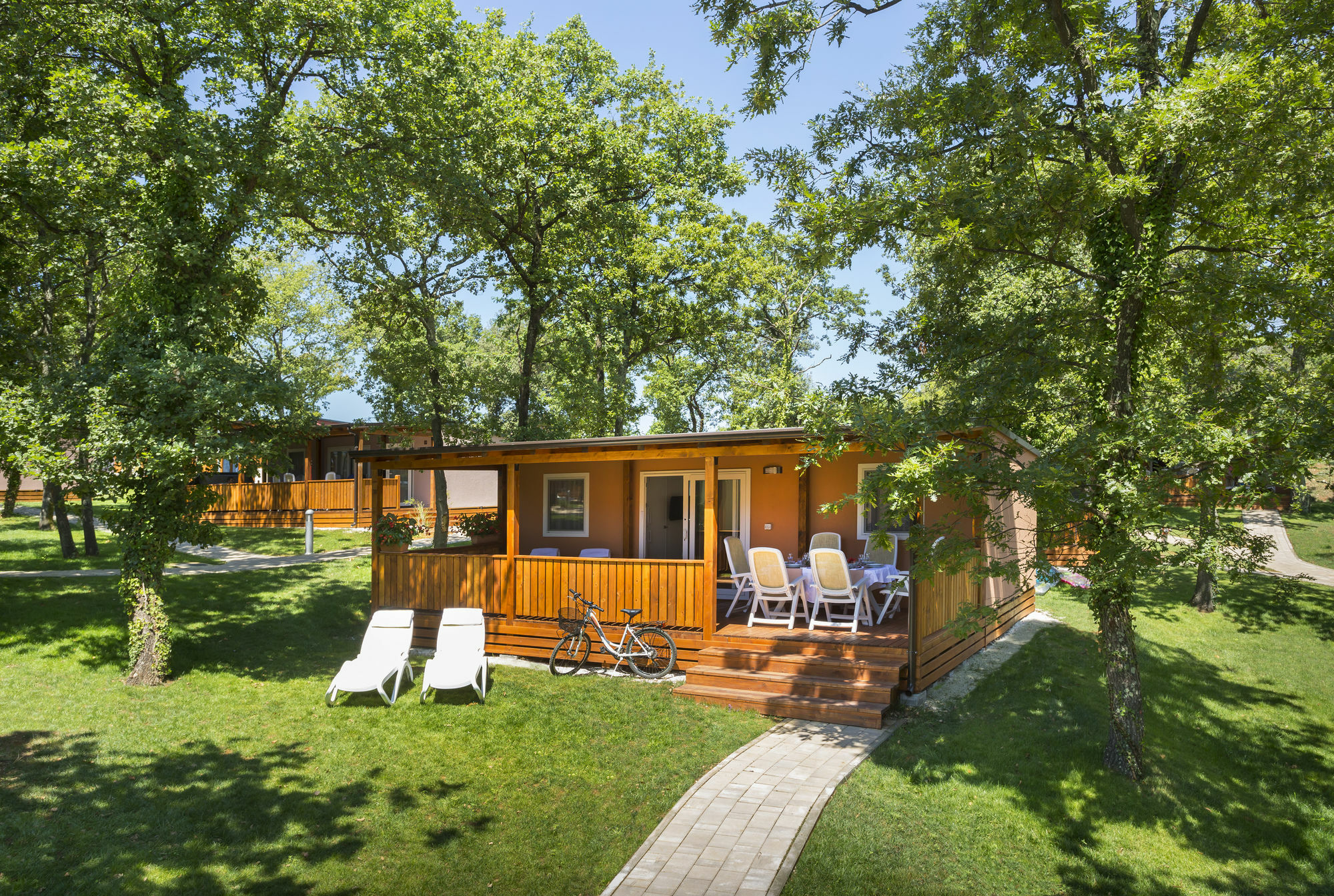 Maistra Camping Valkanela Mobile Homes Фунтана Экстерьер фото