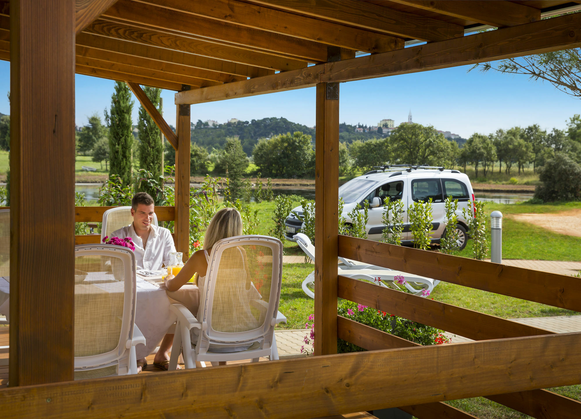 Maistra Camping Valkanela Mobile Homes Фунтана Экстерьер фото